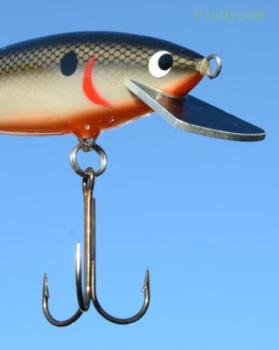 Turus Ukko Original Wobbler, Länge: 20 cm, Farbe: Tennessee Shad 247 (reduziert mit leichten Lackfehlern) von Suomen Uistin The Finnish Lure Company (Jarmo Rapala)